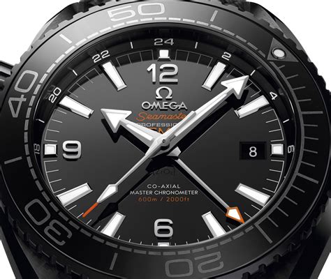 omega seamaster deep black|Omega Seamaster chronograph black.